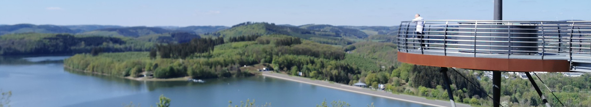 Ausblick auf den Bigge Blick 